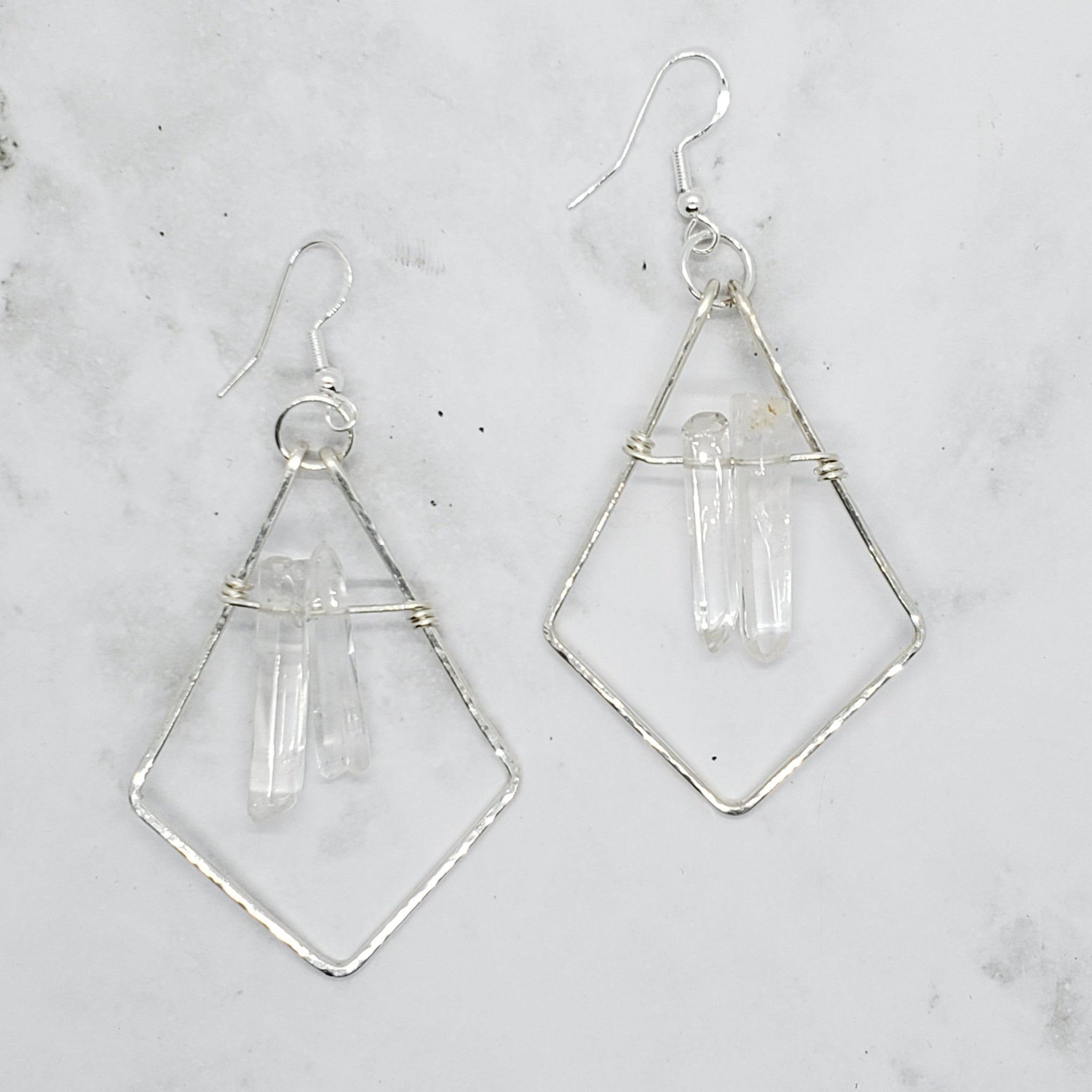 Master Manifestor Quartz Earrings