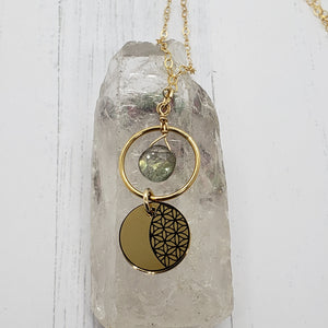 Joy Luna Circle of Transformation Necklace