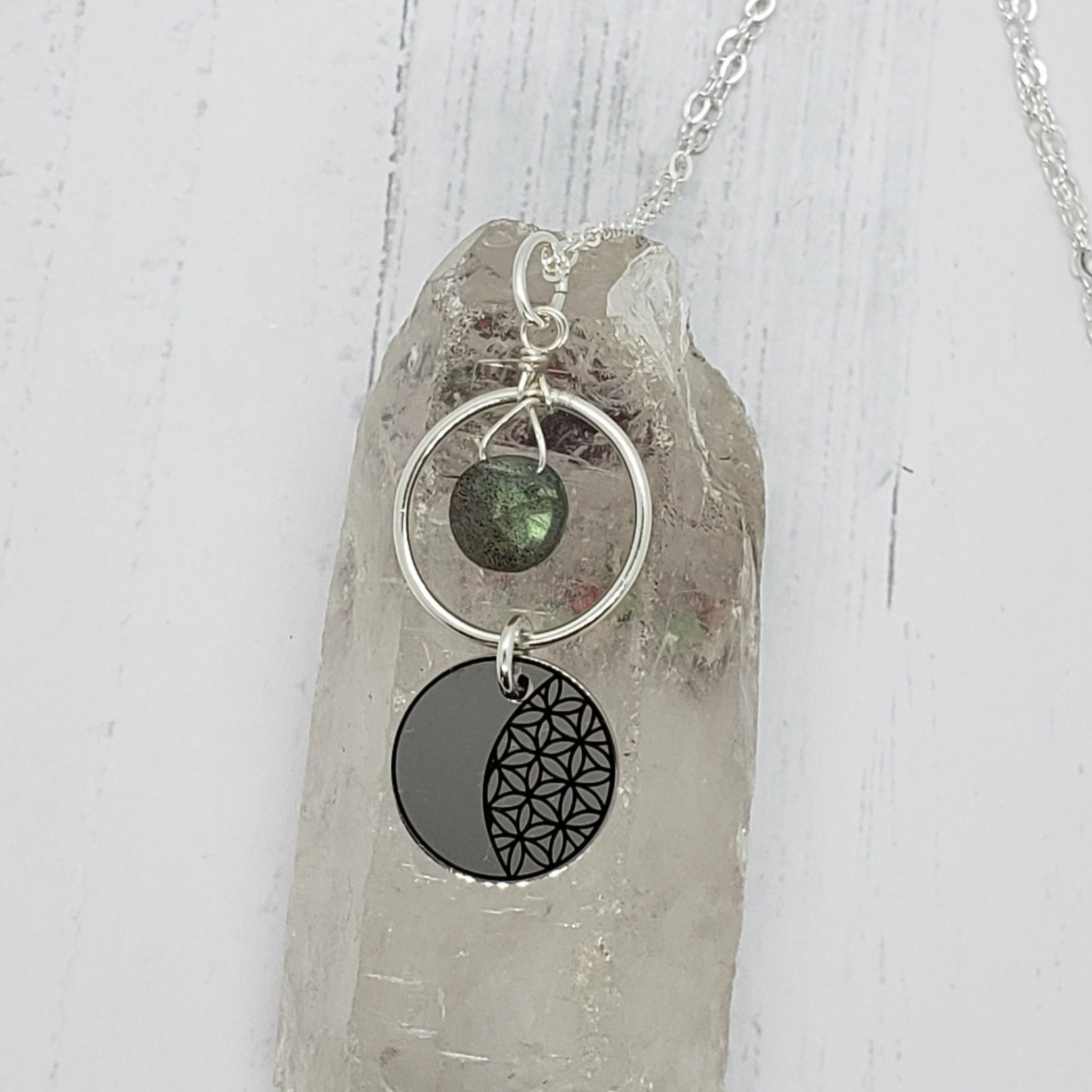 Joy Luna Circle of Transformation Necklace